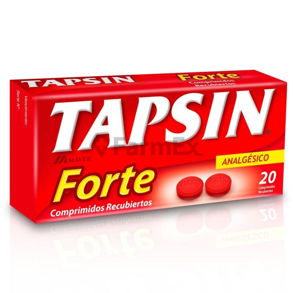 Tapsin Forte x 20 comprimidos Farmex-Pluxee-Persistente